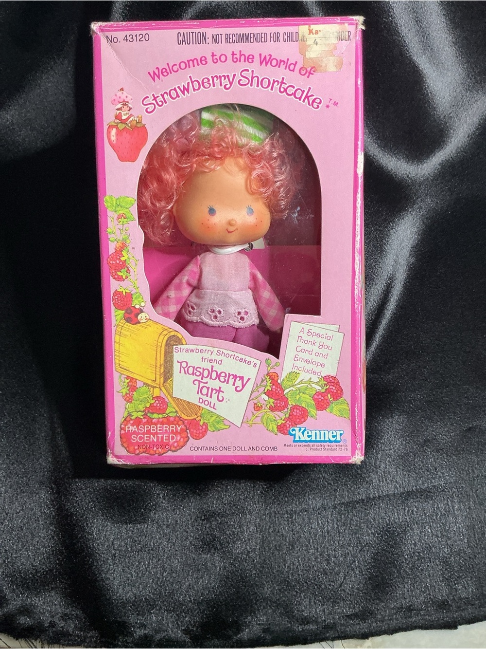 Vintage Original Raspberry Tart Strawberry Shortcake Doll - Pink